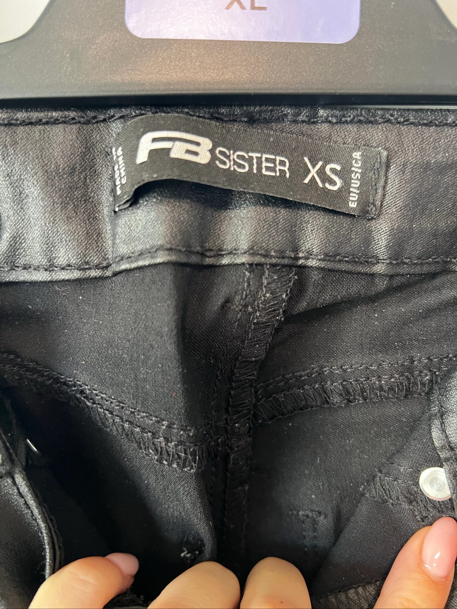 Faux leather pants – photo 4